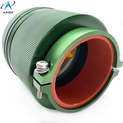 4 contacts prise avec pinceau droit arrière coque résiste à des conditions extrêmes de -55C à 125C connecteur à courant élevé Y50DX-3204TJ2P1 zinc plating