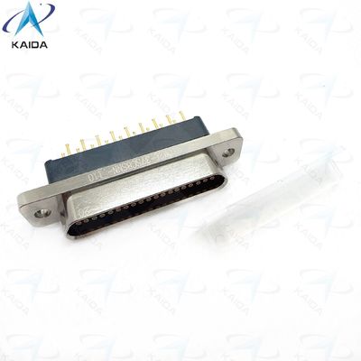 Connecteurs de carte de circuit imprimé micro-D carte condensée avec matériau de contact en alliage de cuivre et 3 un courant nominal MWDM2L-37SCBSNN-110