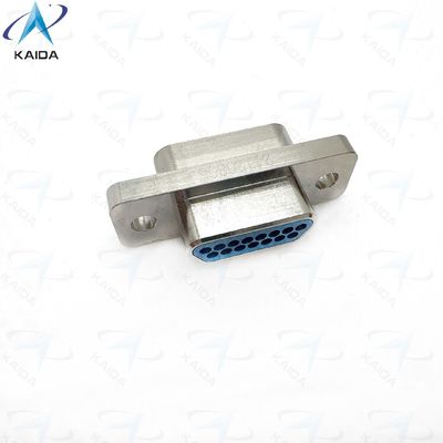 MDM-15PSP Finition nickel à coque métallique micro-D pour des performances durables.
