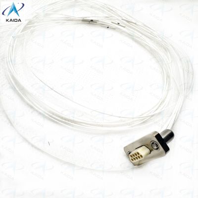 Sexe Connecteurs en microminiature Micro-D Shell métallique avec matériau de contact en alliage de cuivre Il est assorti avec le réceptacle sintré en verre J30JB-9TJ
