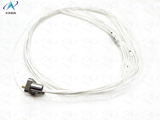 Sexe Connecteurs en microminiature Micro-D Shell métallique avec matériau de contact en alliage de cuivre Il est assorti avec le réceptacle sintré en verre J30JB-9TJ