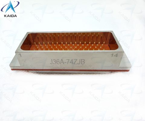 Receptacle de genre J36A Type de connecteur J14F Pour l'industrie et le commerce Conforme à la norme chinoise de connecteurs militaires GJB142A-94 J36A-74ZJB
