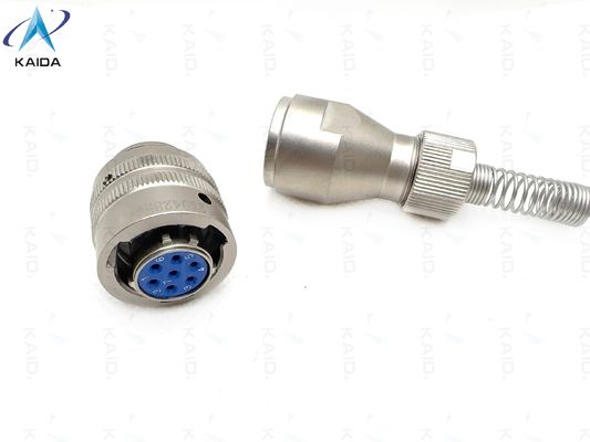 Connecteur électrique circulaire de type de contact de soudure de qualité industrielle pour les connexions stables et les connexions.Plugne aéronautique 7 Connecteur circulaire de base YL11H26N1007K21