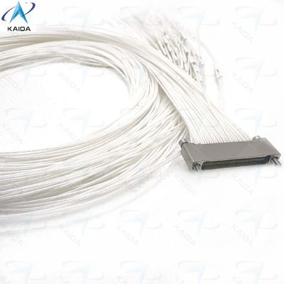 500 cycles d'accouplement Matériau en aluminium à coque métallique pour produits de haute et longue durée,avec fil de 600 mm.R70-222-051-261-JC(L600)