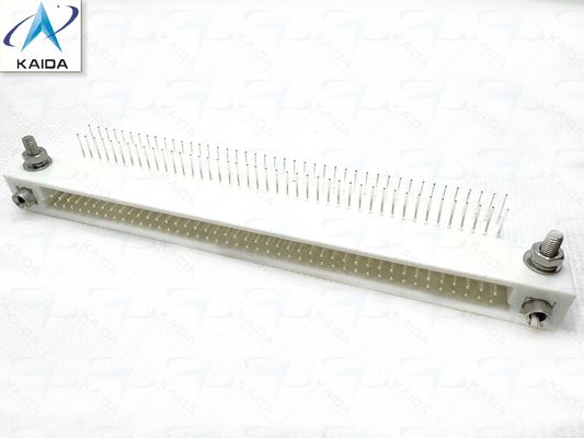 Connecteurs rectangulaires métalliques à étagère et réceptacles en plastique pour applications industrielles et robustes