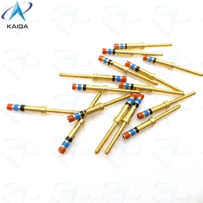 Connecteur de type à sertir en alliage de cuivre de la série D38999 pour applications robustes et intensives. Contact broche M39029/58-360.22D.