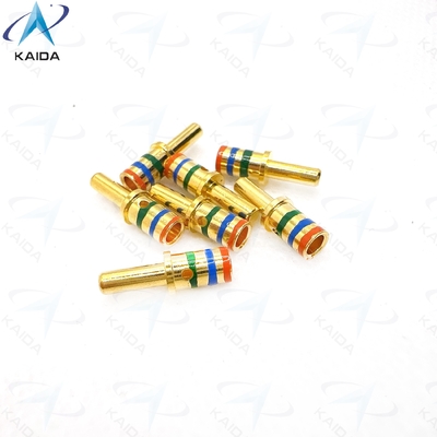 Trouvez les connecteurs mâles à sertir de la série D38999 parfaits pour vos besoins。Contact broche M39029/58-365.12#.Alliage de cuivre avec placage or.