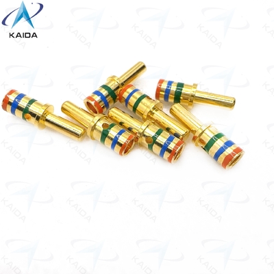 Trouvez les connecteurs mâles à sertir de la série D38999 parfaits pour vos besoins。Contact broche M39029/58-365.12#.Alliage de cuivre avec placage or.