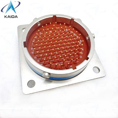 MIL-DTL-38999 Série II Connecteur personnalisable et flexible pour vos besoins spécifiques.Acier inoxydable passivé.Receptacle hermétique à montage en boîte.MS27476Y23E35CN.Amphenol&Souriau