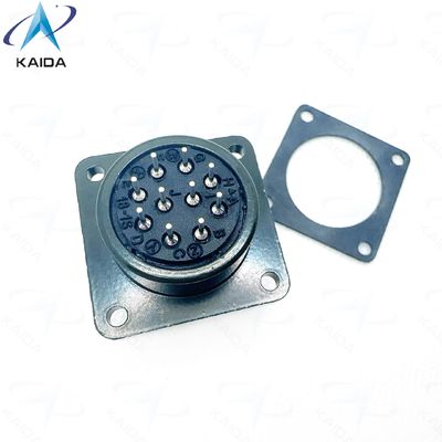 Connecteur électrique circulaire haute température -55°C à 175°C pour type de contact PCB. Normes MIL-DTL-5015. MS3102A18-1SCB