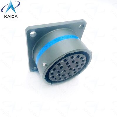 13 Un connecteur de série 1 de qualité actuelle MIL-DTL-38999 avec une plage de température de moins 55 °C à plus 125 °C et une finition de coque de cadmium vert olivier.MS27656T23B29SA