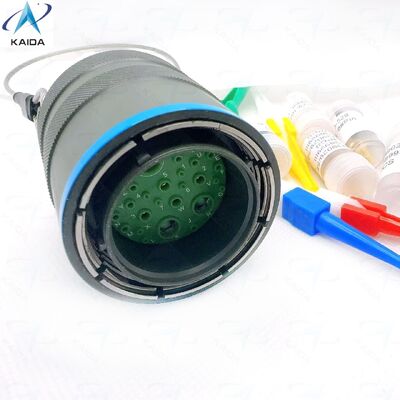 Connecteur de prise de déverrouillage de cordon MILDTL38999 Série Ⅲ Coque en aluminium offrant des connexions durables dans les systèmes critiques