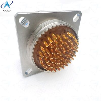 Type de contact à souder Connecteur circulaire MIL DTL 38999 assurant la connexion à une température de fonctionnement de moins 65 à plus 200 degrés. Joint en silicone sur mesure. D38999/20FJ61PHN