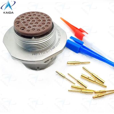 MIL-DTL-83723, CONNECTORS de la série III avec couplage à la baïonnette,M83723/74R2039N,réceptacle à noix de confiture, taille de coque 20 avec disposition de contact 20-39.