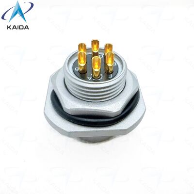 MIL DTL 26482 Series Ⅰ 6 Contacts Circular Connector.PT04A-10-6S-072. Gray Zinc Nickel Plating.Cable Connecting Receptacle