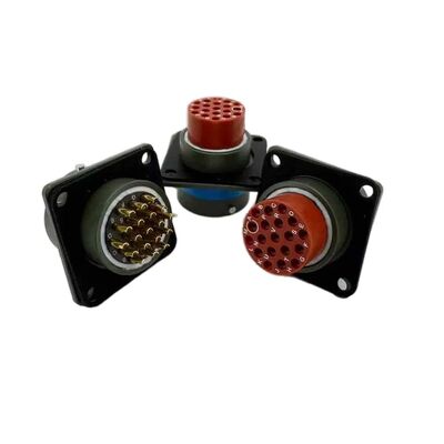 Connecteur à haute performance durable pour l'aérospatiale avec connecteur circulaire Ms3112e14-19s