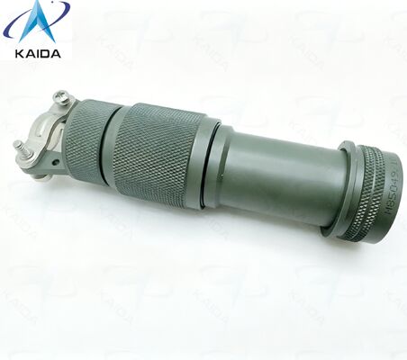 Taille de coque 17 Arrière de coque. Placage cadmium vert olive, arrière de coque environnemental blindé EMI/RFI. AS85049/10 et MS3437A