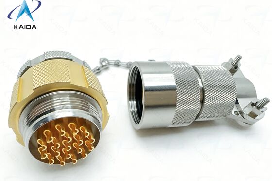 Connecteurs hermétiques personnalisés.Faible taux de fuite.Acier inoxydable passivé.220-06E16-19PN.Gule scellé