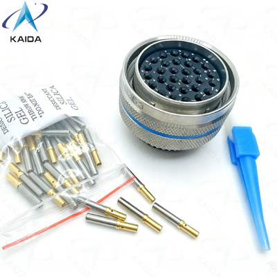 SS Connector Shell Circular Electrical Connector 30 Contacts.EN2997 high temperature firewall connectors.EN2997SE62430F6.853 series