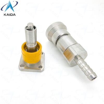 Connecteur de fluide à loquet push-pullQC-06T-D01 QC-06Z-B01 Modèles alternatifs Jonhon TQC-6T04SSJM TQC-6Z02SSJM. Acier inoxydable passivé. Connecteur de refroidissement liquide.
