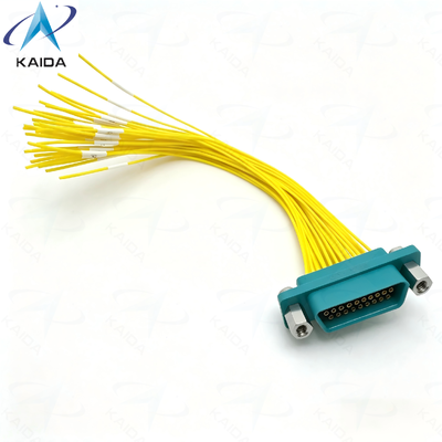 Connecteur électrique micro-rectangulaire de la série CDbF 33 broches.3 A Rating Current Shell en plastique.CDBF-33Z-15CM.Receptacle féminin (avec prises de prise).