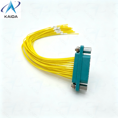 Connecteur électrique micro-rectangulaire de la série CDbF 33 broches.3 A Rating Current Shell en plastique.CDBF-33Z-15CM.Receptacle féminin (avec prises de prise).