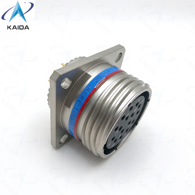 MIL-DTL-38999 Series III Circular Connector with PCB Contacts, IP67 Rating and PPS Insulator